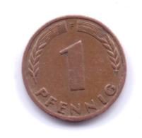 Bank Deutscher Länder 1949 F: 1 Pfennig, KM A101 - 1 Pfennig