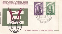 BELGIQUE - Europa 1956 - 1951-1960