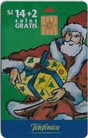 Peru - Telefónica - Santa Claus Christmas, 14+2Sol, 12.1999, 8.000ex, Used - Peru