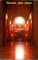 Nebraska Lincoln Main Hallway State Capitol Building - Lincoln