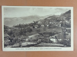 Laval (Isère) Vue Générale, Au Fond La Vallée De Gresivaudan Et Chamechaude - Laval