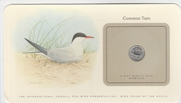 BIRD COINS OF THE WORLD - PIECES D OISEAUX - TEN CENTS - COMMON TERN - STERNE PIERREGARIN 1980 - Barbados (Barbuda)