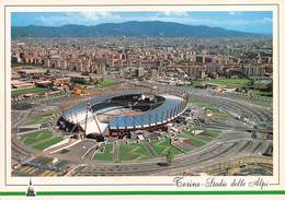 010653 "TORINO -  PANORAMA E STADIO DELLE ALPI" FOTO GENINATTI. CART NON SPED - Estadios E Instalaciones Deportivas