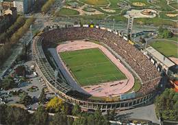 010654 "TORINO -  VEDUTA AEREO DELLO STADIO" ANIMATA, AUTO. CART NON SPED - Stadi & Strutture Sportive