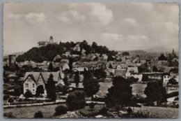 Montabaur - S/w Schloß Und Teilansicht - Montabaur