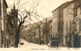 11 - Aude - Leucate - Rue De L'église - Leucate