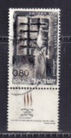 ISRAEL, 1968, Used Stamp(s)  With  Tab, Fallen Freedom Fighters, SG Number(s) 394, Scannr. 19031 - Usados (con Tab)