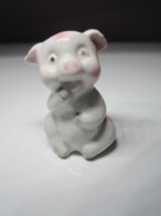 ANCIEN COCHON Porcelaine Pour Collection. - Schweine