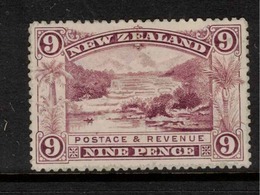 NZ 1898 9d Pink Terraces SG 256 HM ZZ109 - Nuovi