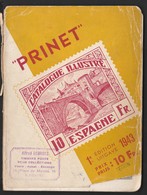 Catalogue PRINET Espagne 1943 - Spanje