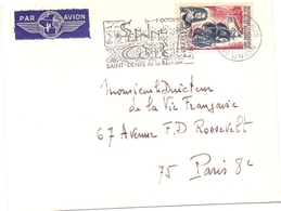 Reunion Lettre De Saint Denis Flamme Semaine Comercial - Cartas & Documentos