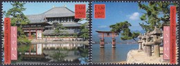 UNO-Genf, 2001, 415/16,  UNESCO-Welterbe: Japan. MNH ** - Other & Unclassified