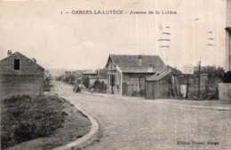 CPA  95   GARGES-LA-LUTECE---AVENUE DE LA LUTECE - Garges Les Gonesses