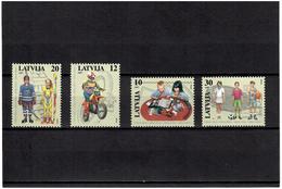 Latvia 1997 . Children Games '97. 4v: 10, 12, 20, 30.    Michel # 459-62 - Lettonie