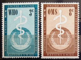 NATIONS-UNIS  NEW YORK                   N° 42/43                      NEUF** - Ongebruikt