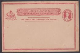 1880. QUEENSLAND AUSTRALIA  ONE PENNY POST CARD VICTORIA. () - JF304905 - Covers & Documents