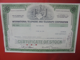 ITT International Téléphone Et Télégraphes 1977 4,5$ Série 1 - Ohne Zuordnung