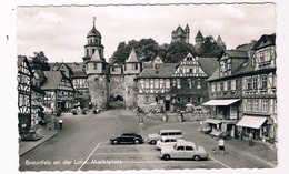 D-11068   BRAUNFELS A.d. LAHN : Marktplatz ( Volkswagen Beetle ) - Wetzlar