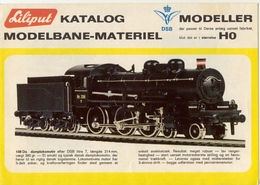 Catalogue LILIPUT 1968 MODELLER DSB MODELBANE-MATERIEL  HO - En Danois - Non Classés