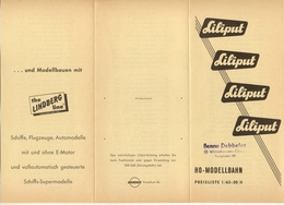 Catalogue LILIPUT 1963 HO - Modellbahn Preisliste 1/1963 DM - Non Classés