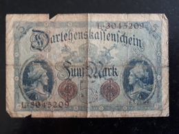 Billet Allemagne 5 Marks Berlin 1914 & - 5 Mark