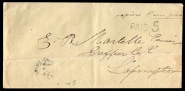 CANADA - LETTRE DE SAINTE JULIENNE LE 6/4/1864 POUR L'ASSOMPTION - TB & RARE - ...-1851 Vorphilatelie