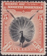 North  Borneo     .    SG   .    100         .     (*)     .  No  Gum  .   /   .   Geen Gom - North Borneo (...-1963)