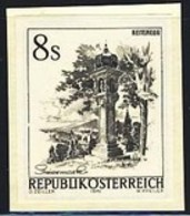 AUSTRIA (1976) Votive Column, Reiteregg, Carinthia. Black Print. Scott No 971, Yvert No 1335. - Prove & Ristampe