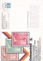 Germany 1989 Cover: Olympic Games Helsinki 1952; Torch; Zeppelin Slogan Cancellation - Zomer 1952: Helsinki