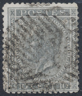 émission 1865 - N°17 Obl Rurale X2 (Muet). - 1865-1866 Perfil Izquierdo