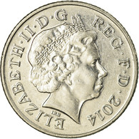 Monnaie, Grande-Bretagne, 10 New Pence, 2014, TTB, Nickel Plated Steel - 10 Pence & 10 New Pence