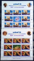 NATIONS-UNIS  GENEVE                  N° 321/322     2 FEUILLES                      NEUF** - Nuevos