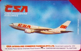 RS 100 Czechoslovak Airlines - Pakistan