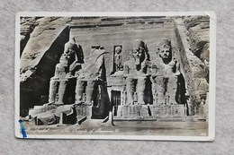 Cartolina Postale Abu Simbel - Il Tempio Di Ramses II Da Alessandria Per Milano 1946 - Tempel Von Abu Simbel