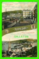 ROTHSAY, SCOTLAND - GUILDFORD SQUARE & ROTHESAY FROM THE CHAPEL HILL - WRITTEN IN 1909 - W.N, CO LTD - - Bute