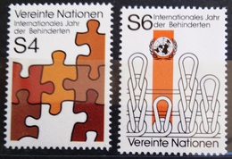 NATIONS-UNIS  VIENNE                  N° 17/18                     NEUF** - Neufs