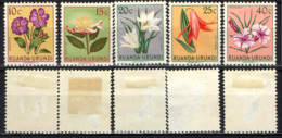 RUANDA URUNDI - 1953 - FIORI - FLOWERS - MH - Neufs