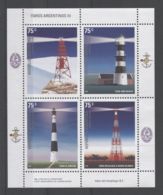 Argentina - 2006 Lighthouses Kleinbogen MNH__(TH-17779) - Blocks & Sheetlets