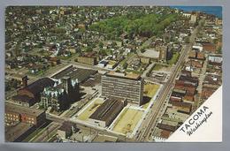 US.- TACOMA, WASHINGTON. The Old And New Pierce County Courthouse Buildings As Seen During Early 1959. Ongelopen. - Tacoma