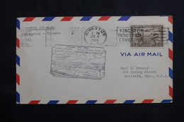 CANADA - Enveloppe 1er Vol Kingston  / Toronto En 1929, Affranchissement Plaisant - L 61017 - Covers & Documents