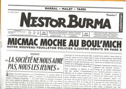 Nestor Burma - Micmac Moche Au Boul'mich - Série Complète En 3 Magazines - Tardi