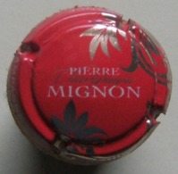 Capsule Champagne - Pierre Mignon Le Breuil - Feuilles (argent&brun-orangé) - Mignon, Pierre