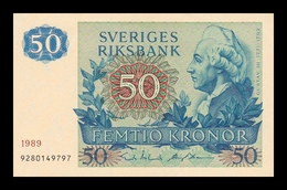 Suecia Sweden 50 Kronor 1989 Pick 53d SC UNC - Suecia