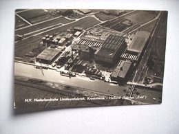 Nederland Holland Pays Bas Krommenie Met Luchtfoto Linoleumfabriek - Krommenie