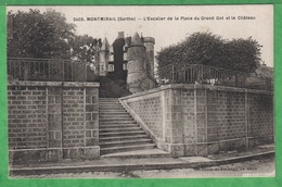 MONTMIRAIL - L'ESCALIER DE LA PLACE DU GRAND GOT - Montmirail