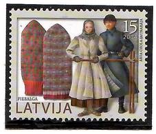 Latvia 2004 . Mittens, Costumes. 1v: 15 . Michel # 623 - Lettonie