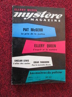 POL2013/4 OPTA / ELLERY QUEEN  DETECTIVE MAGAZINE N° 187 De 1963 - Opta - Ellery Queen Magazine