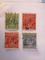 USED STAMPS - Australia - King George V- 1913. 1, 1 1/2, 2 Et 3 Pences. - Oblitérés