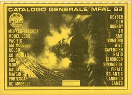 Catalogue MFAL 1993 Luzzietti M+F MODEL LOCO DJH TENSHODO ATLANTIC Etc - En Italien - Non Classés