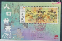 Macau Block93 (kompl.Ausg.) Gestempelt 2001 Volkszählung (9448915 - Used Stamps